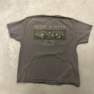 Vintage Harley‎ Davidson Grey Shirt
